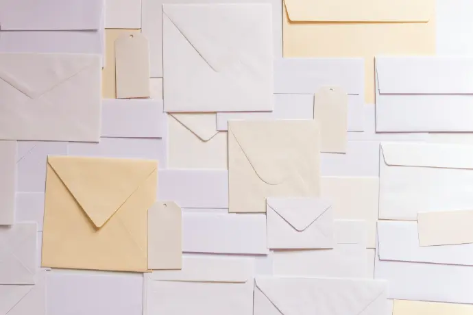 envelope paper lot